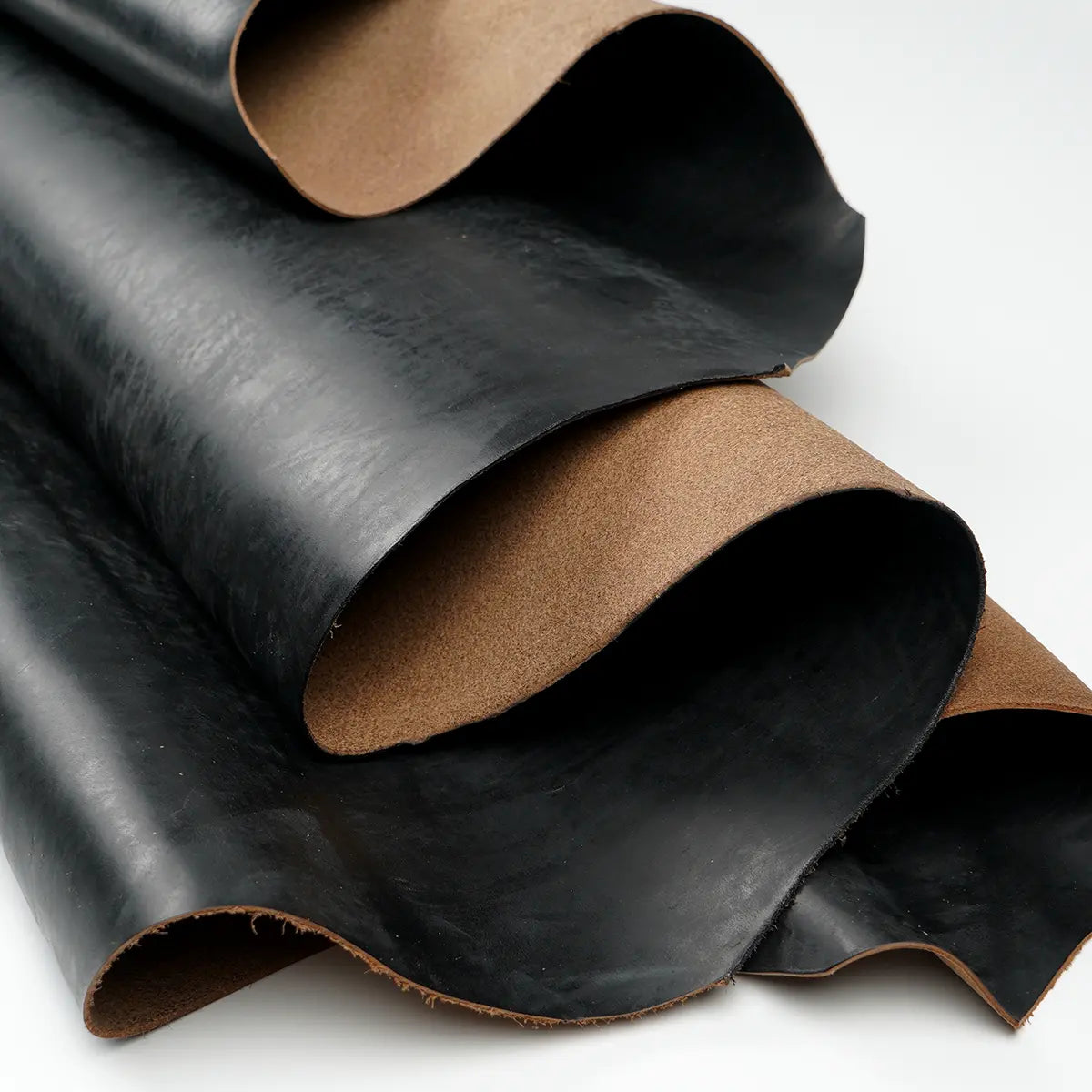 Horween Chromexcel Leather Black 4-5oz.