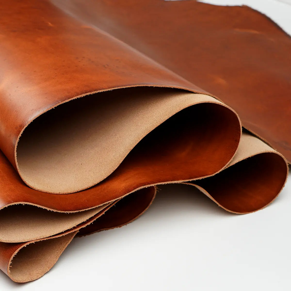 Chestnut Horween Dublin Leather Sides 3-4oz.