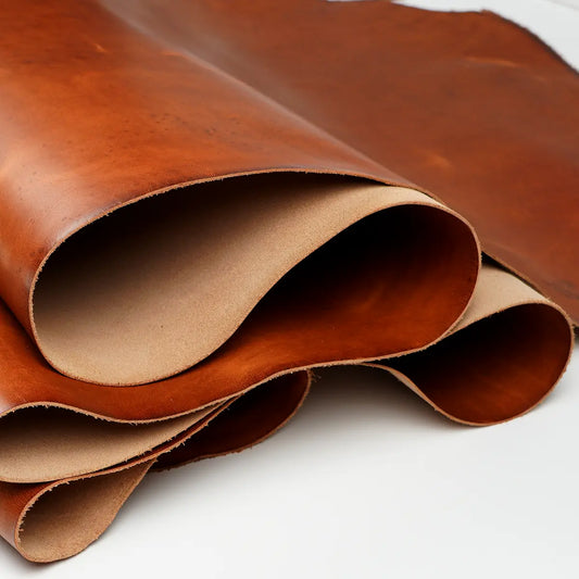 Chestnut Horween Dublin Leather Sides 3-4oz.