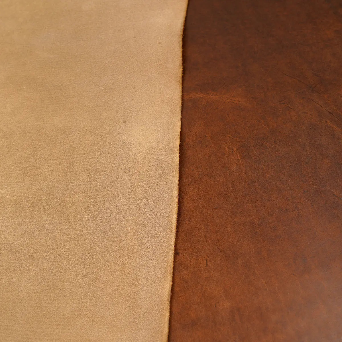 Nut Brown Horween Dublin Leather Sides 4-5oz.