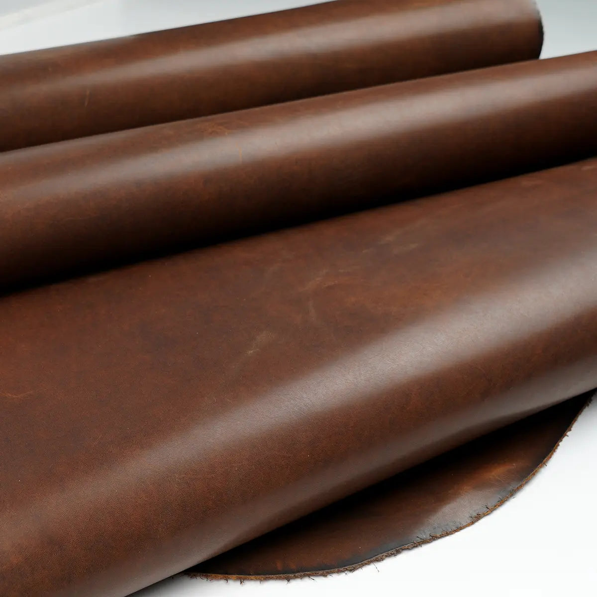 Nut Brown Horween Dublin Leather Sides 4-5oz.