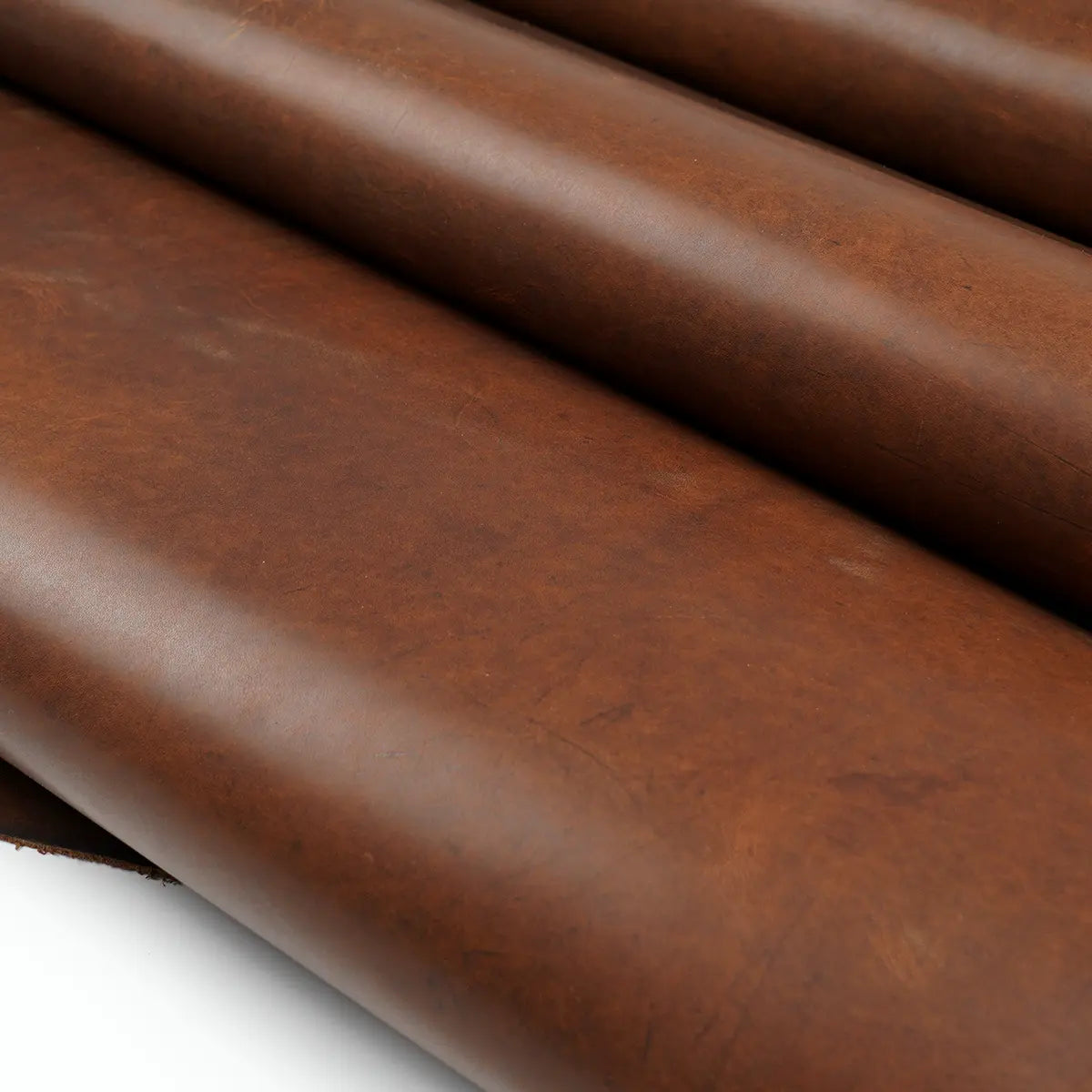 Nut Brown Horween Dublin Leather Sides 4-5oz.