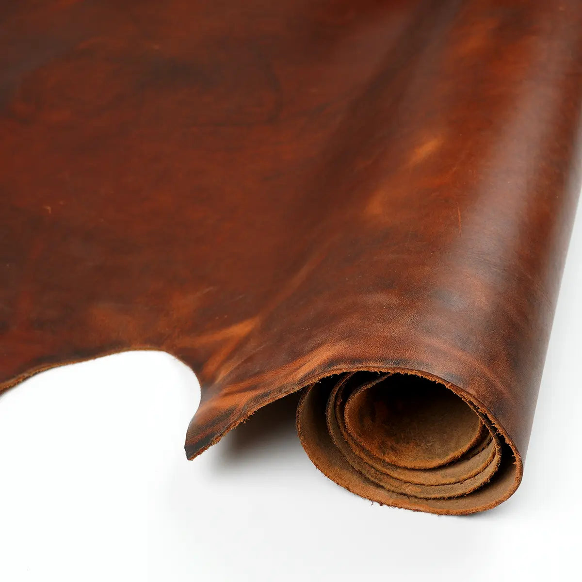 Russet Horween Dublin Leather Sides 4-5oz.