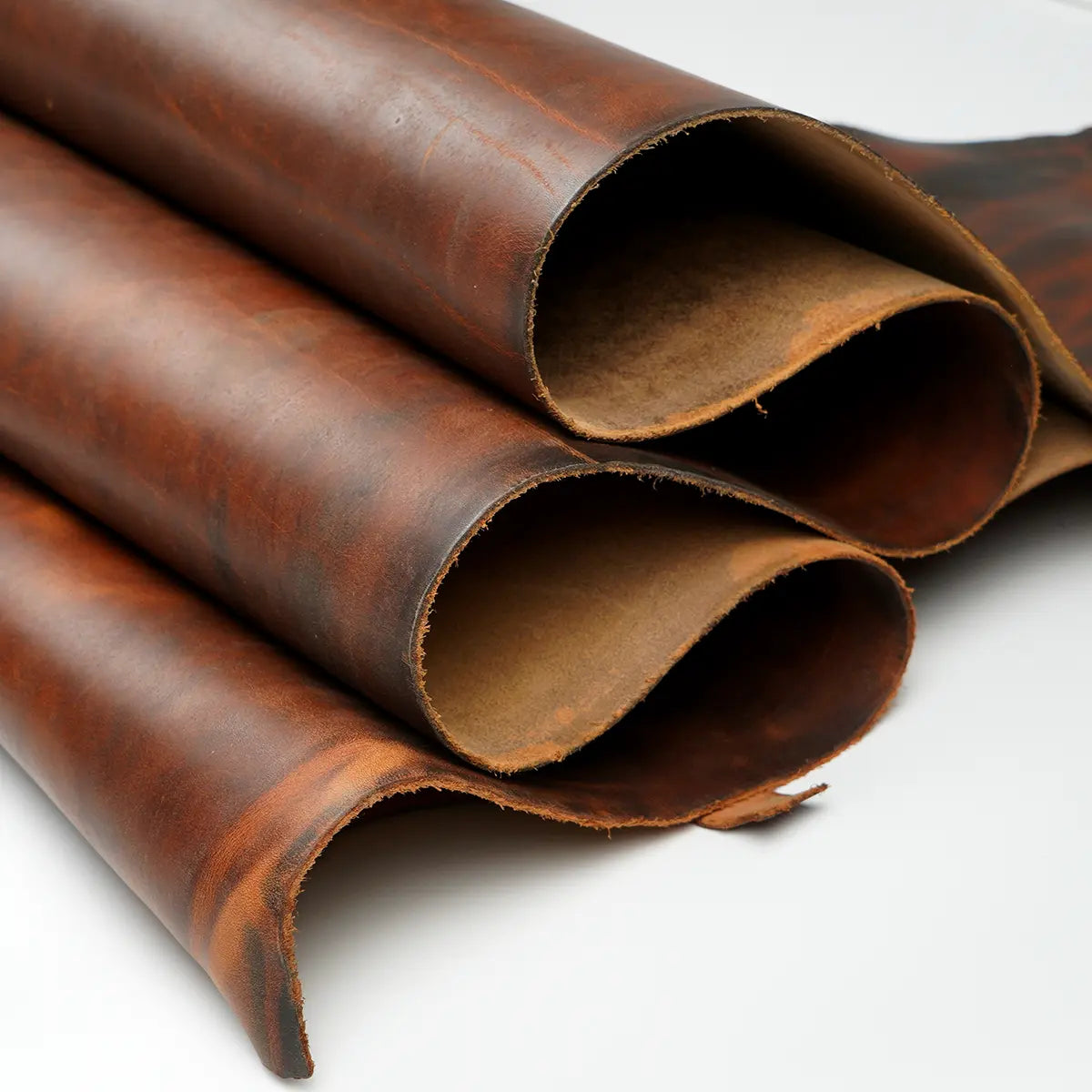 Russet Horween Dublin Leather Sides 4-5oz.