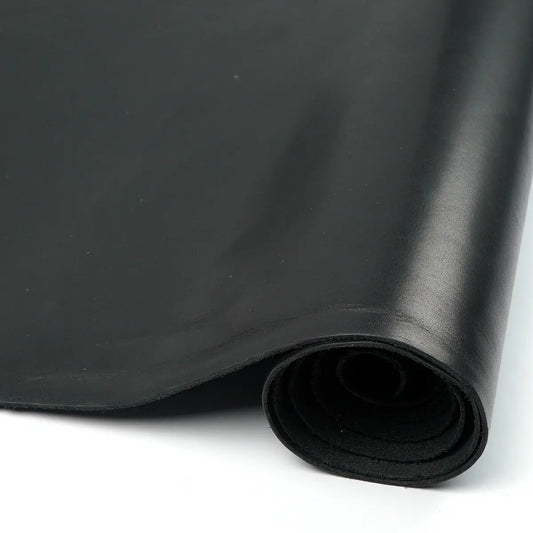 Horween Black Dublin Leather Sides FF.