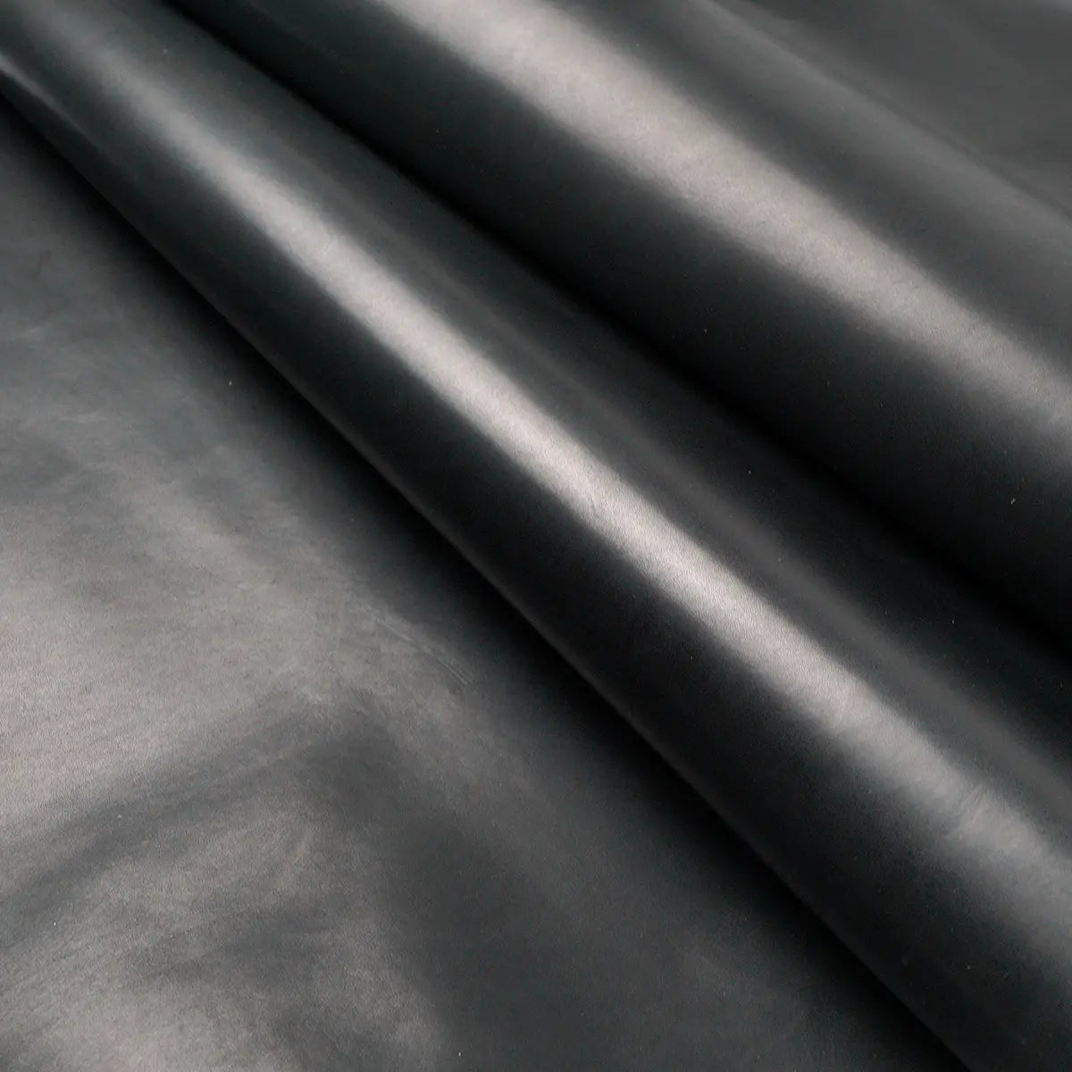 Horween Black Dublin Leather Sides FF.