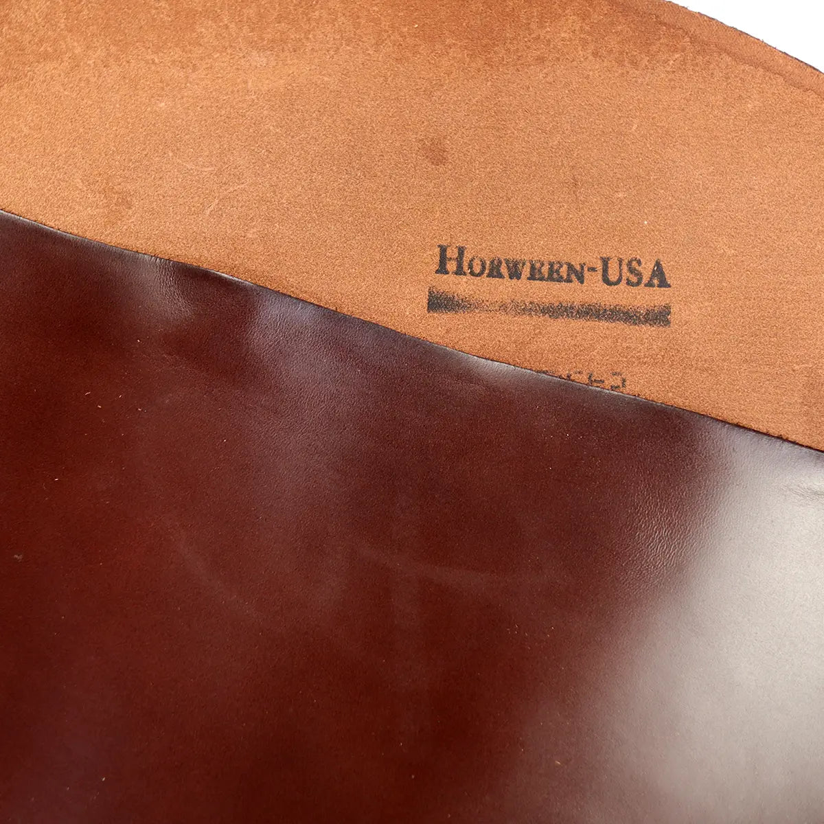 Horween Essex Brown 3-4oz Veg Tanned Leather