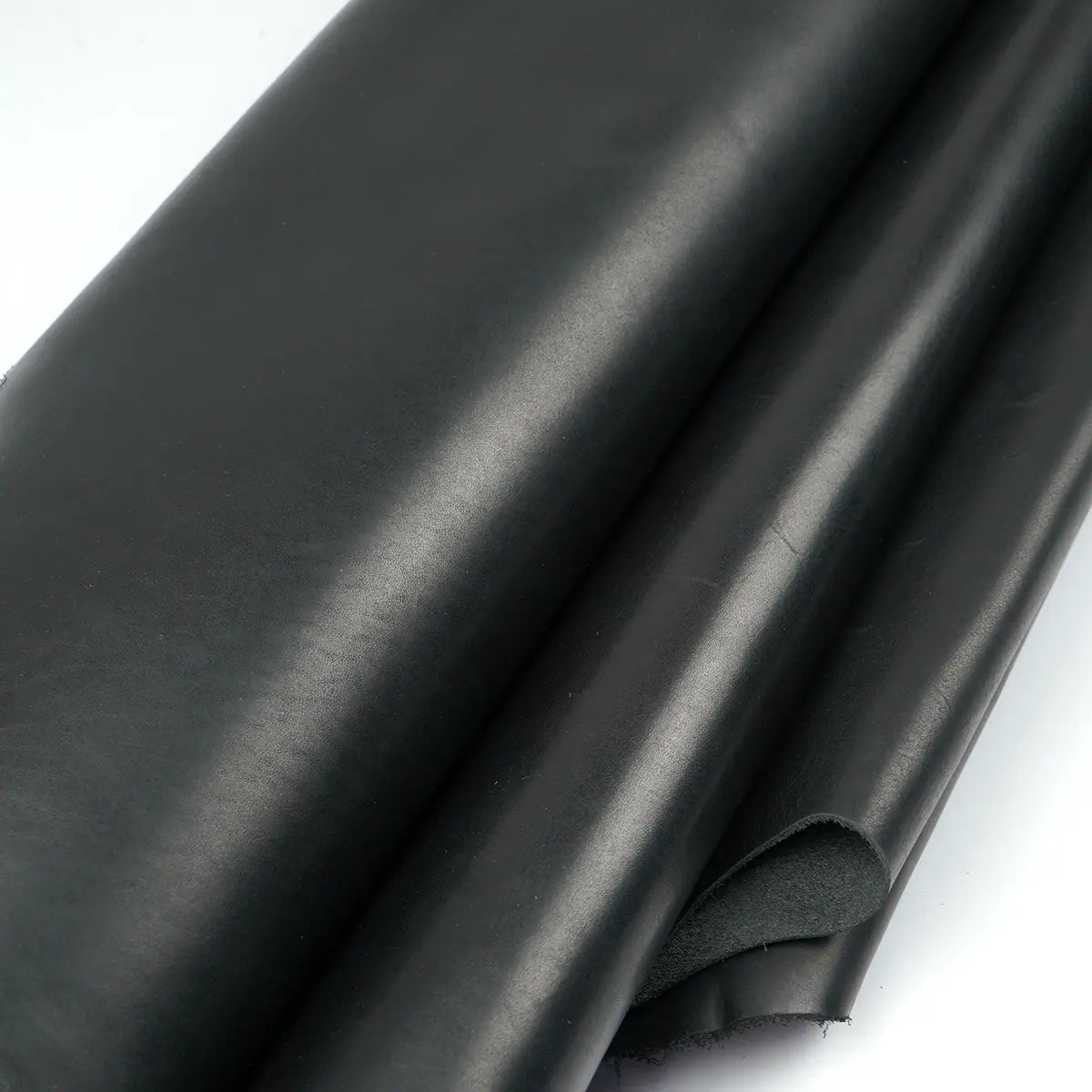 Horween Black Essex Leather Sides.