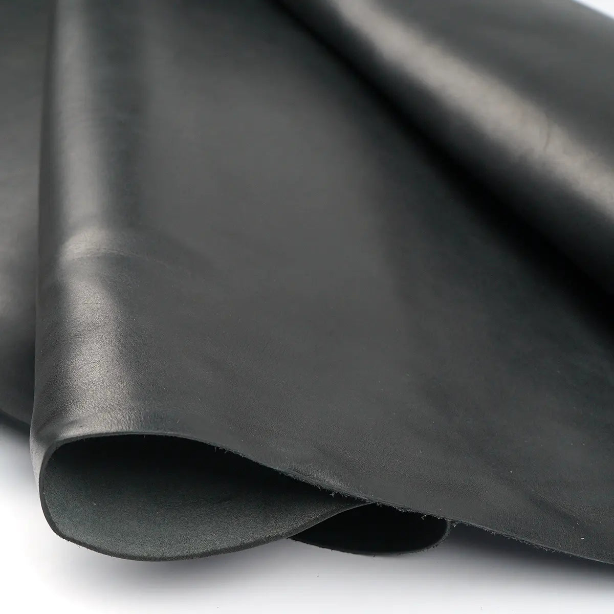 Horween Black Essex Leather Sides.