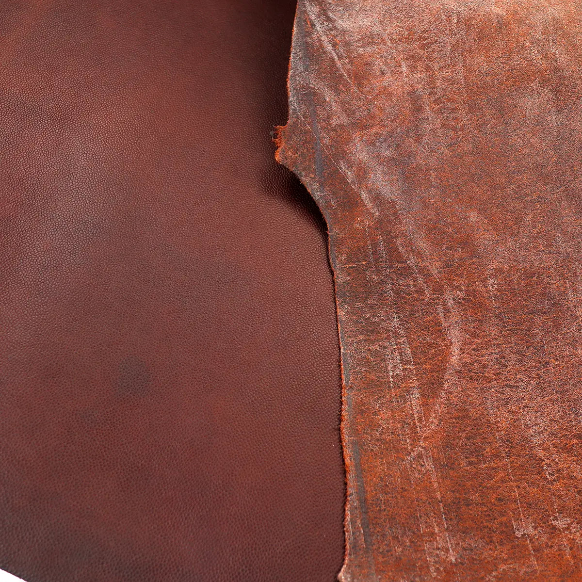 Horween Latigo Brown Scotch Grain 5-6oz Leather