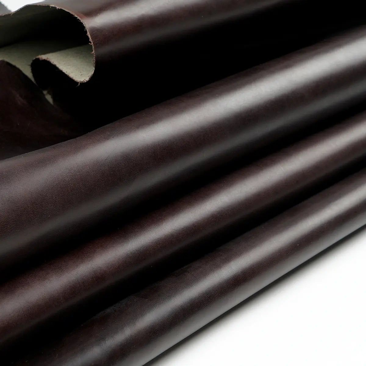 Horween Waxy Dark Mahogany Leather 3-4oz.