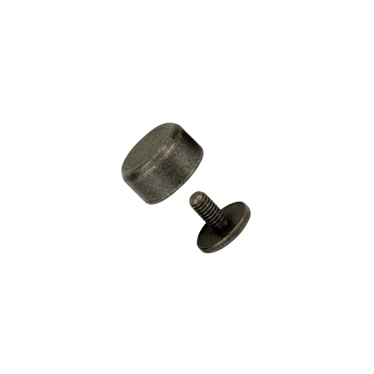 Antique Nickel Plated Solid Brass Feet Studs 4 Pack.