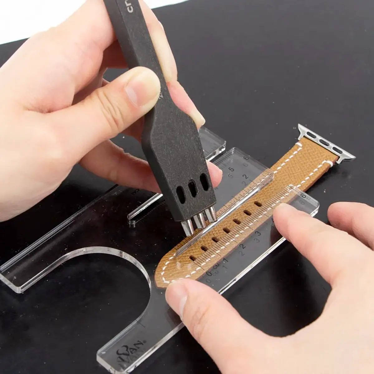 Ivan Acrylic Chisel Aid Template or Stitching Guide.
