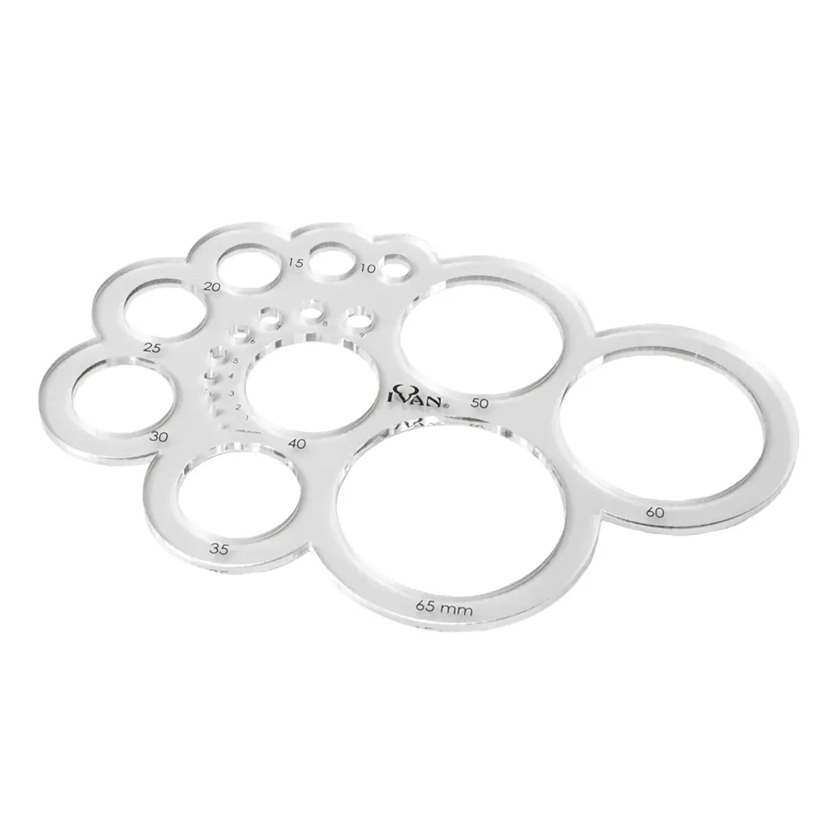 Circle and Radius Acrylic Template.