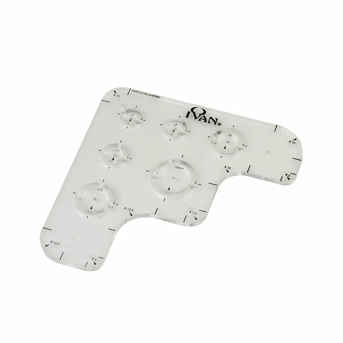 Ivan Corner and Radius Acrylic Template.