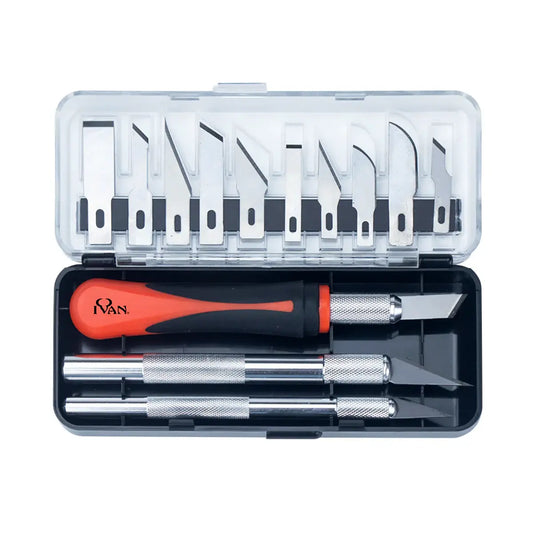 Ivan Craft Knife 16 Pcs Set.