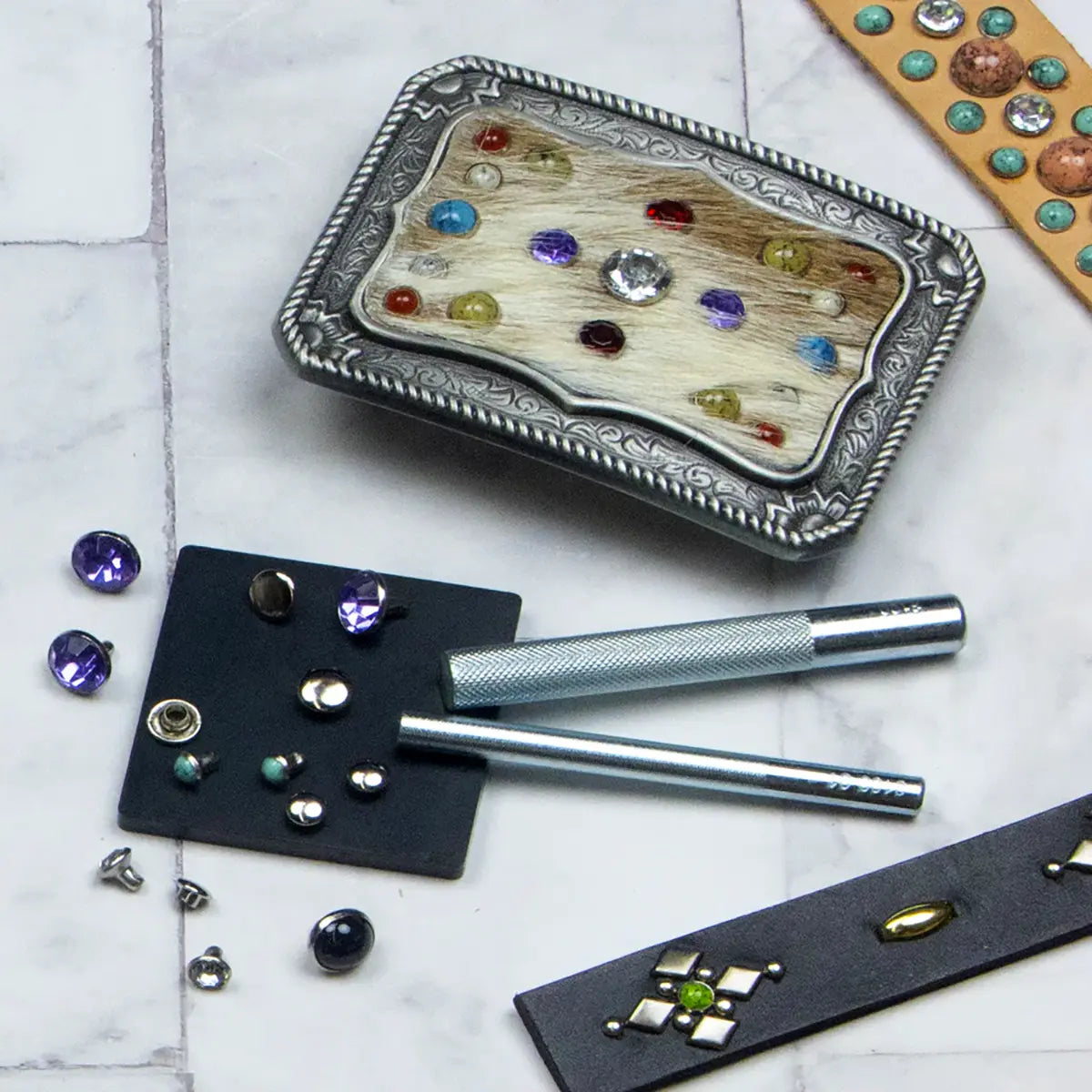 Ivan Decorative Rivet Setter 3 Pcs Set.