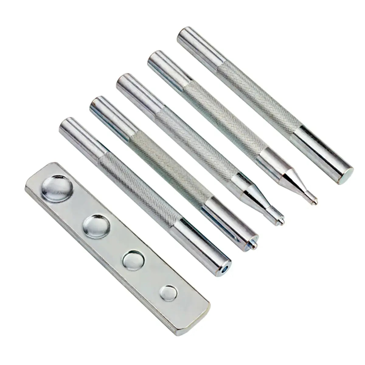 Ivan Deluxe Snap-All Rivet Setter 6 Piece Set.