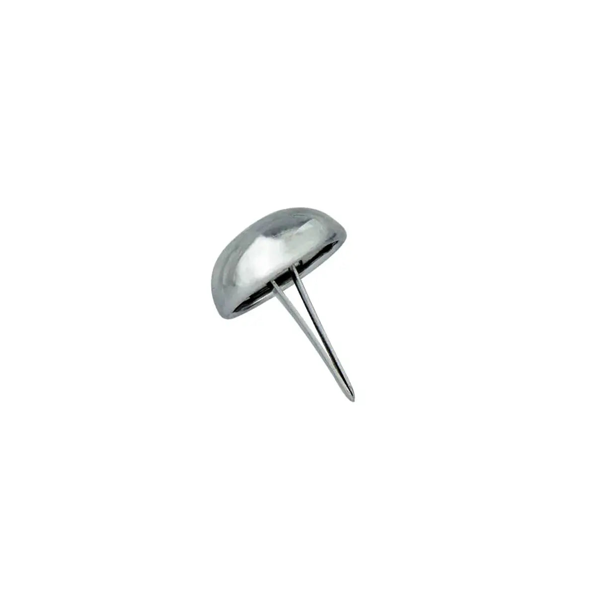 Nickel Dome Prong Back Feet Studs 4 Pack.