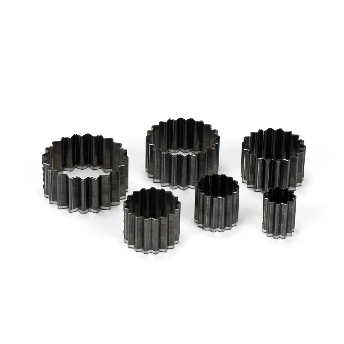 Economy Sawtooth Shape Die 6 Pcs Set.