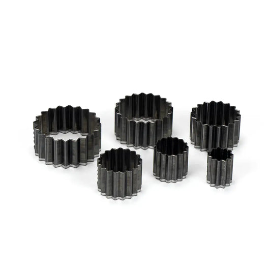 Economy Sawtooth Shape Die 6 Pcs Set.