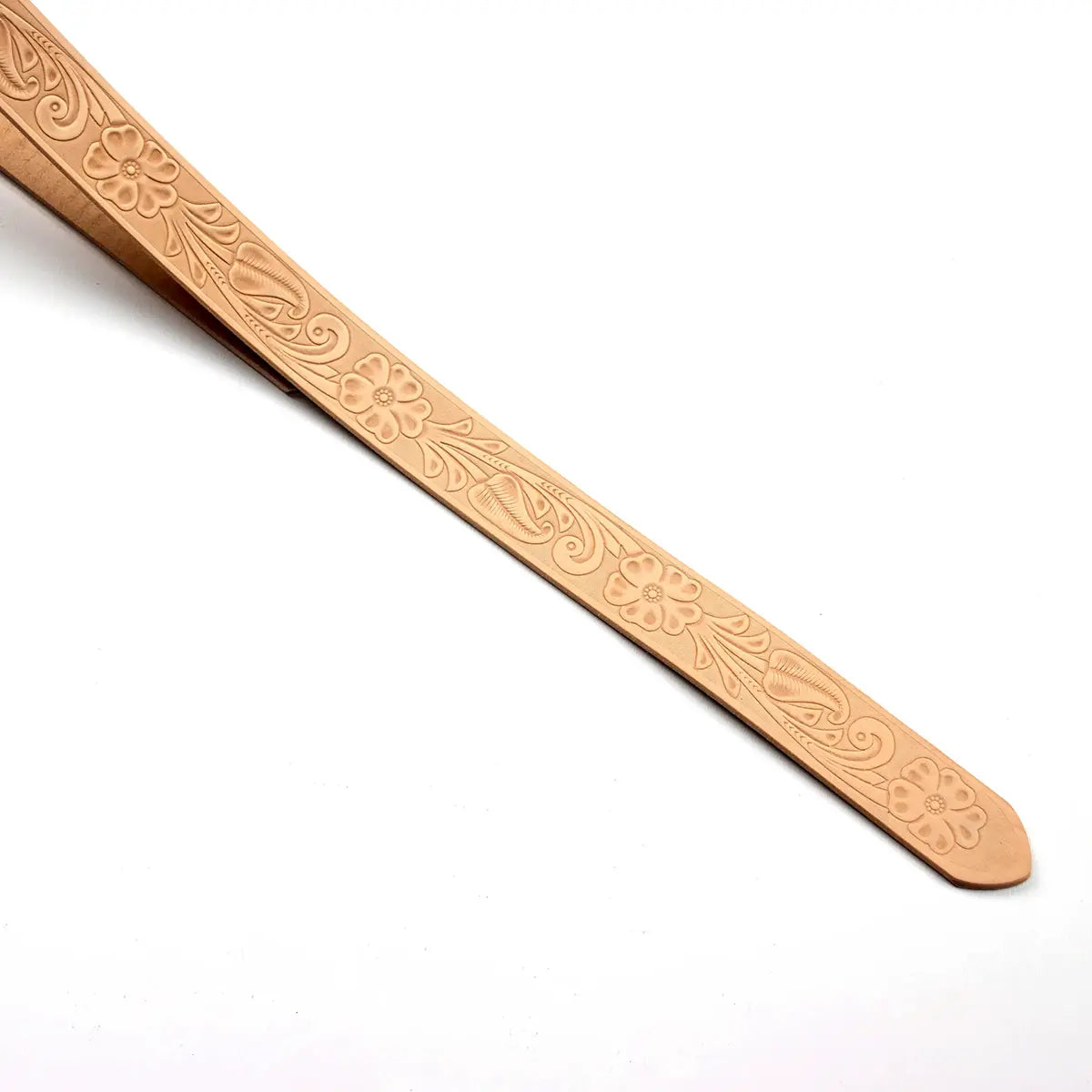 Daisy Vegetable Tanned Embossed Belt Blanks 9-10oz.