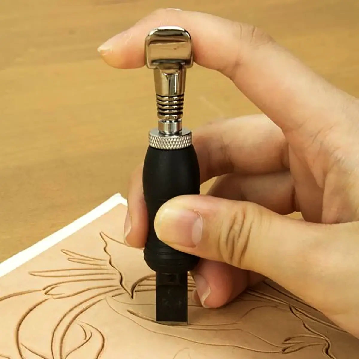 Ergonomic Handle Swivel Knife.