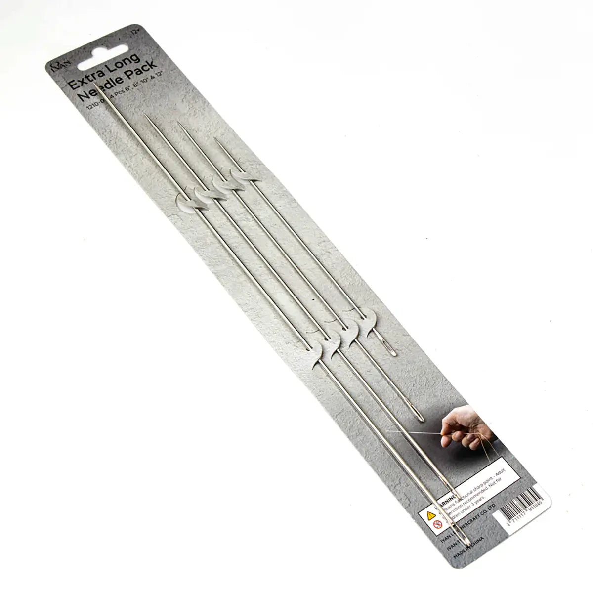 Extra Long Needle 4 Piece Pack.
