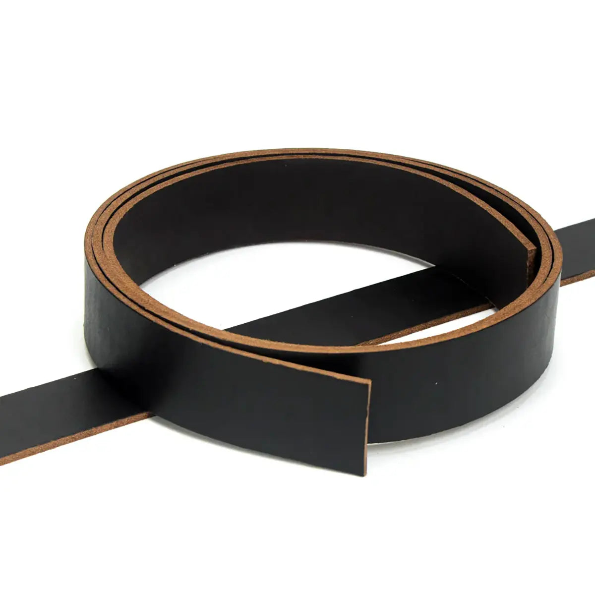 Dark Brown Heavy Weight Vegetable Tanned Strips 9-10oz.