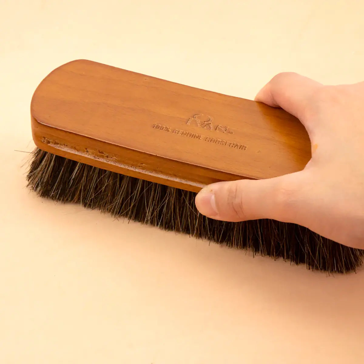 Ivan Horsehair Cleaning Shoe Brush.