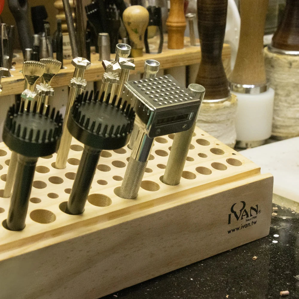 Ivan Large Stamping Tool Rack for Leather Carving.