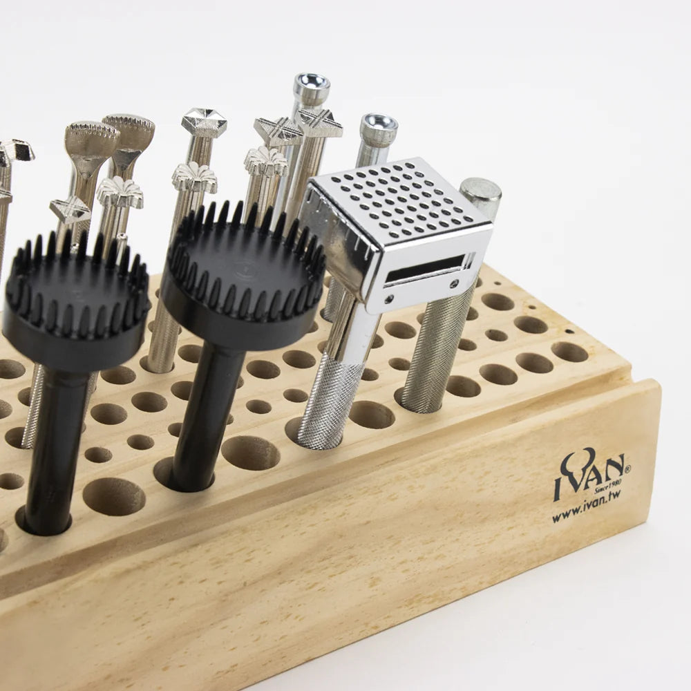 Ivan Large Stamping Tool Rack for Leather Carving.