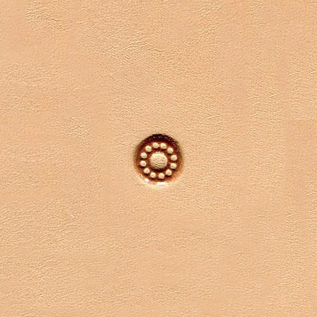 J520 - Ivan Leather Tooling Flower Center Stamps.