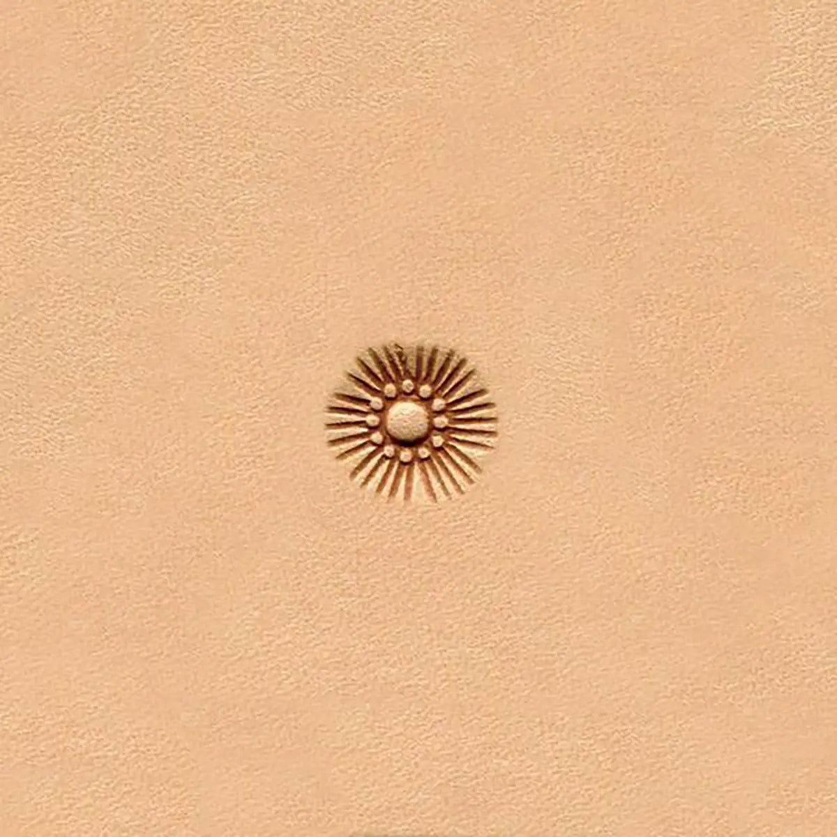 J615 - Ivan Leather Tooling Flower Center Stamps.