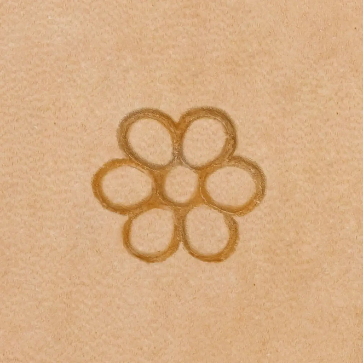 J786 - Ivan Leather Tooling Flower Center Stamps.