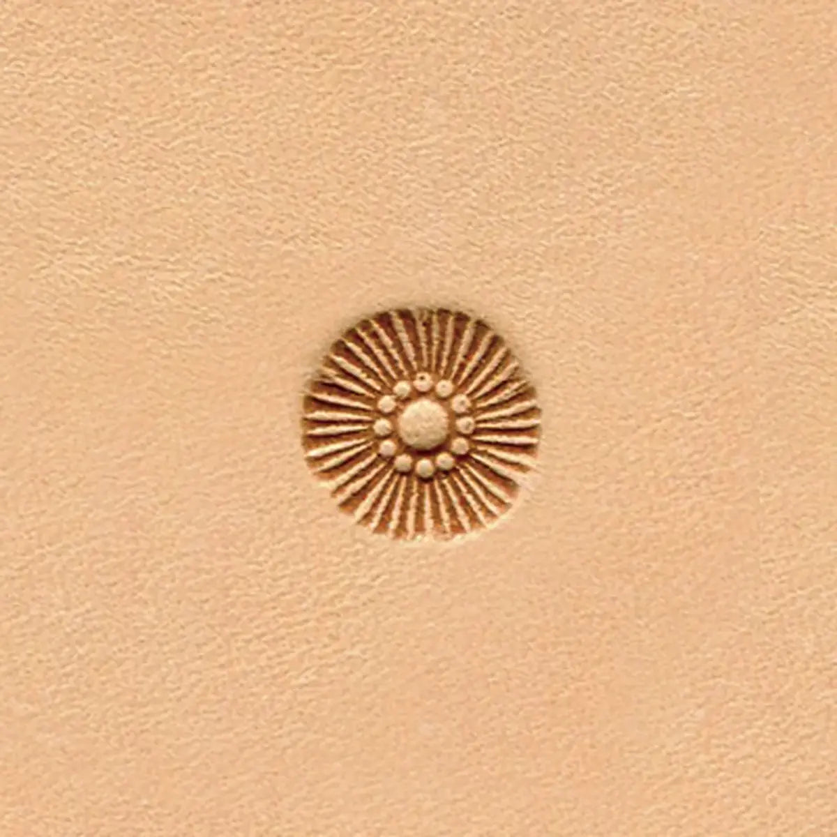 J815 - Ivan Leather Tooling Flower Center Stamps.