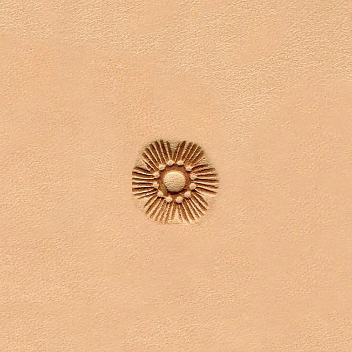 J820 - Ivan Leather Tooling Flower Center Stamps.