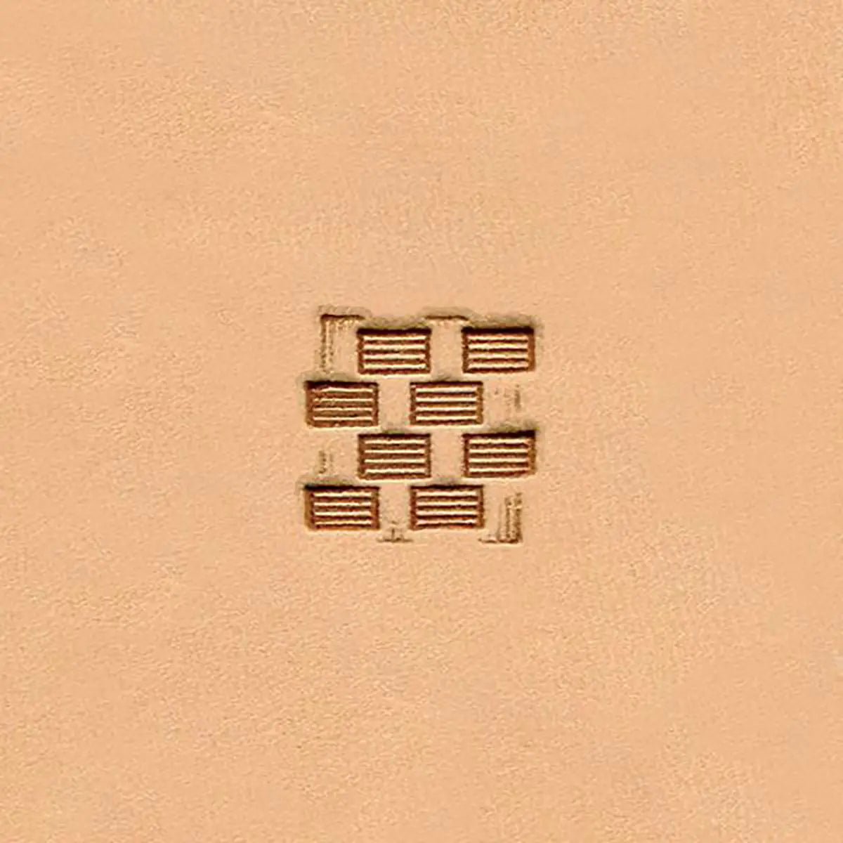 K146 - Ivan Leather Tooling Basketweave Stamps.