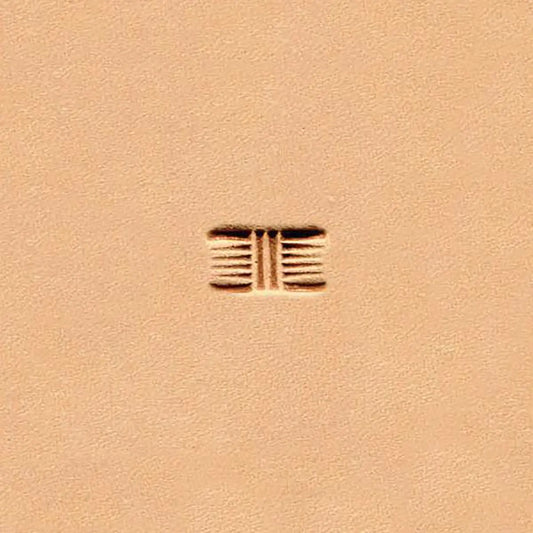 X511 - Ivan Leather Tooling Basketweave Stamps.