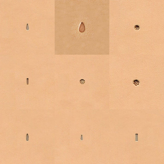 Ivan Leather Tooling Background Stamps Group 1.