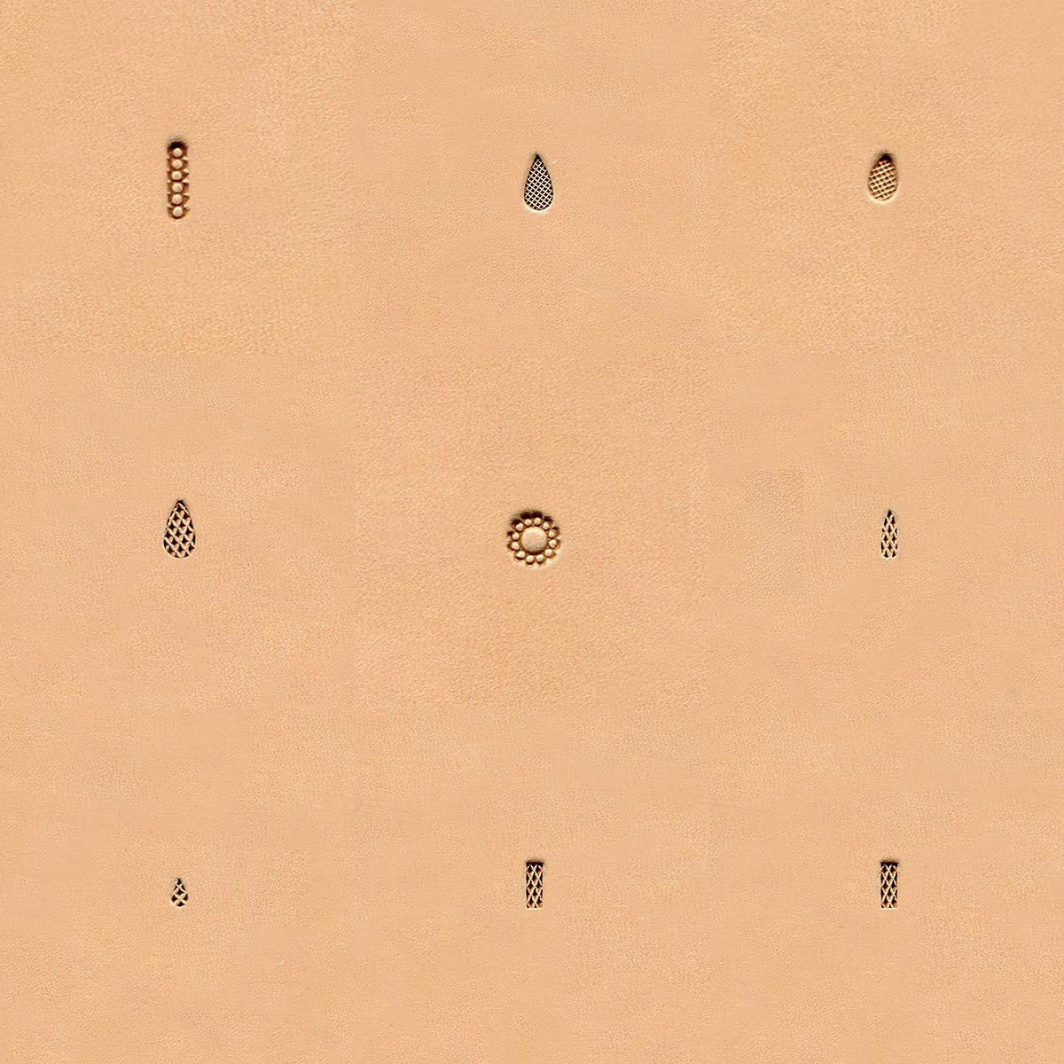Ivan Leather Tooling Stamps -  Background A106 - A889.