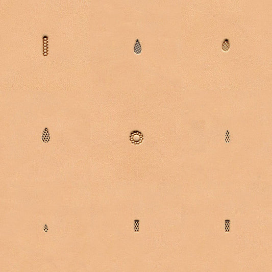 Ivan Leather Tooling Stamps -  Background A106 - A889.