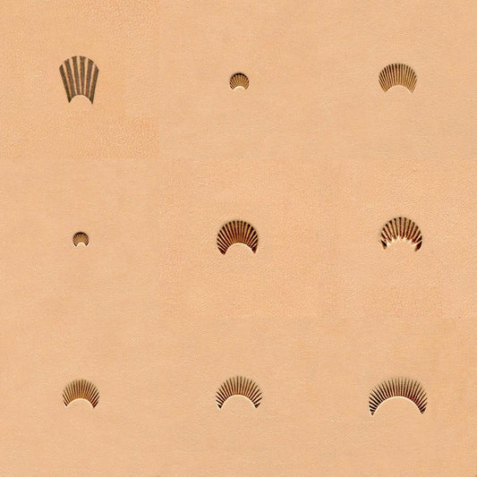 Ivan Leather Tooling Stamps -  Camouflage C366 - C454.