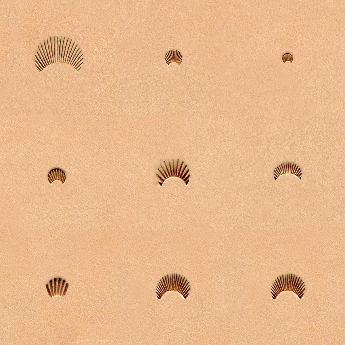 Ivan Leather Tooling Stamps -  Camouflage C455 - C940.