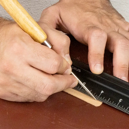 Ivan Long Scratch Awl for Leather Marking.