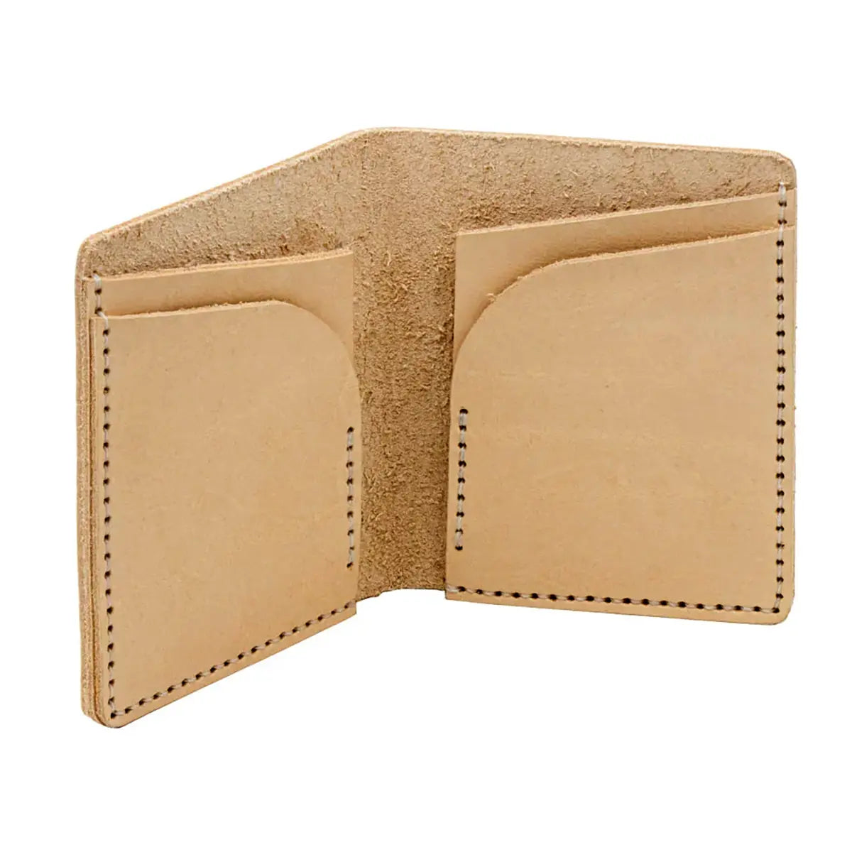 MakerAid Slim and Trim Leather Bifold Wallet Beginner Kit.