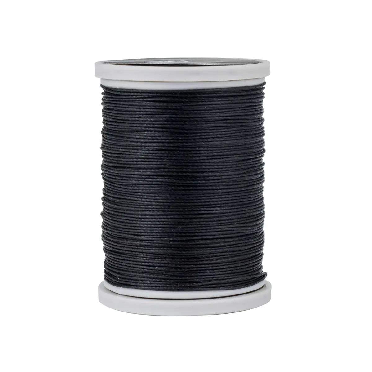 Black CraftPlus Premium Linen Thread 0.55mm, 100 yards.