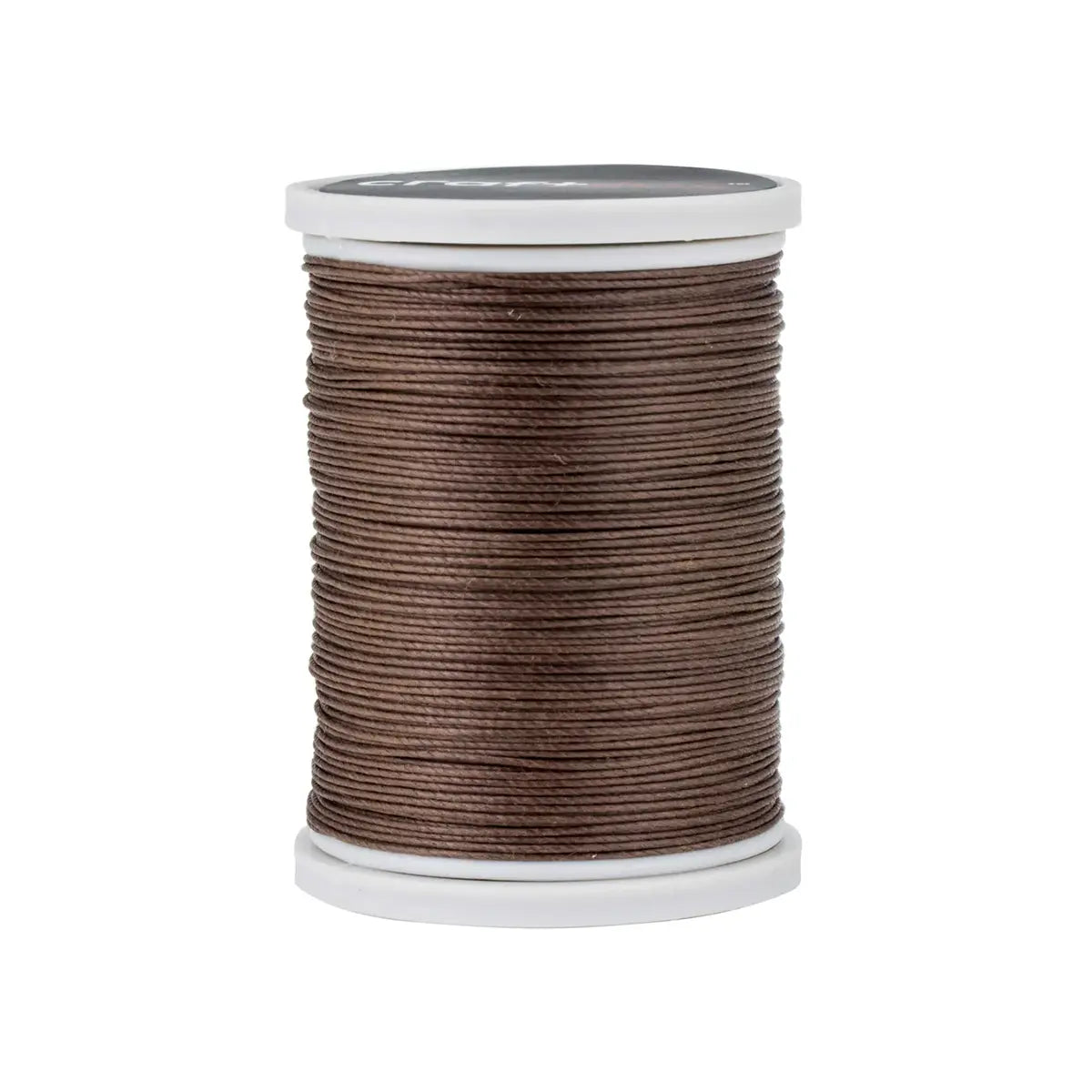 Dark Brown CraftPlus Premium Linen Thread 0.55mm, 100 yards.