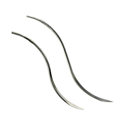 Ivan Stainless Steel S-Curve Needles.