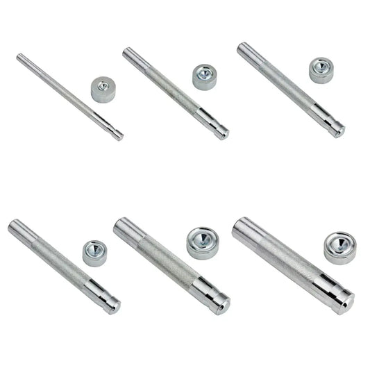 Grommet Setter & Anvil 2Pcs Set.